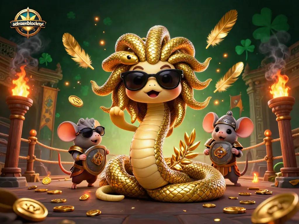 Engage in thrilling gameplay with adriaenblocknyc featuring Medusa and warrior characters.